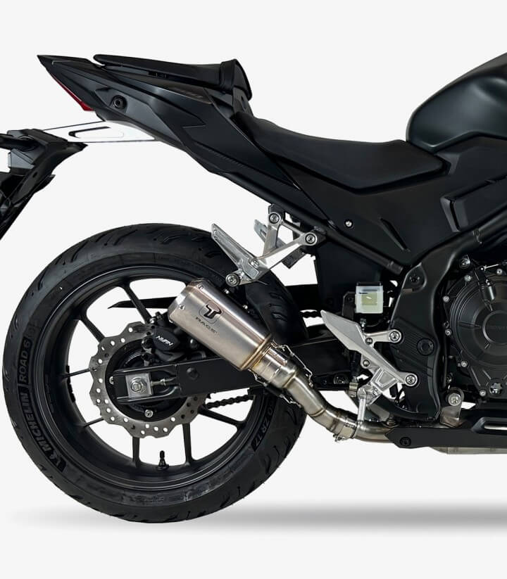 Auspuff AH6237S IXRACE MK2 Stahl für Honda CB 500 Hornet, CBR 500 R, NX500 (24-26)