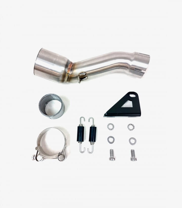 Auspuff AH6237SB IXRACE MK2B Schwarz für Honda CB 500 Hornet, CBR 500 R, NX500 (24-26)