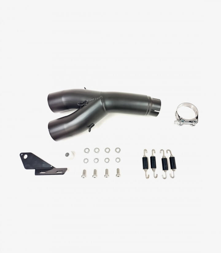 Auspuff AH6238SB IXRACE MK2B Schwarz für Honda Rebel CMX 1100 (21-26)