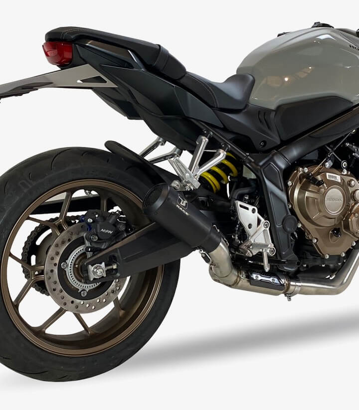 Auspuff AH6242SB IXRACE MK2B Schwarz für Honda CB/CBR 650 R Full System (21-23)