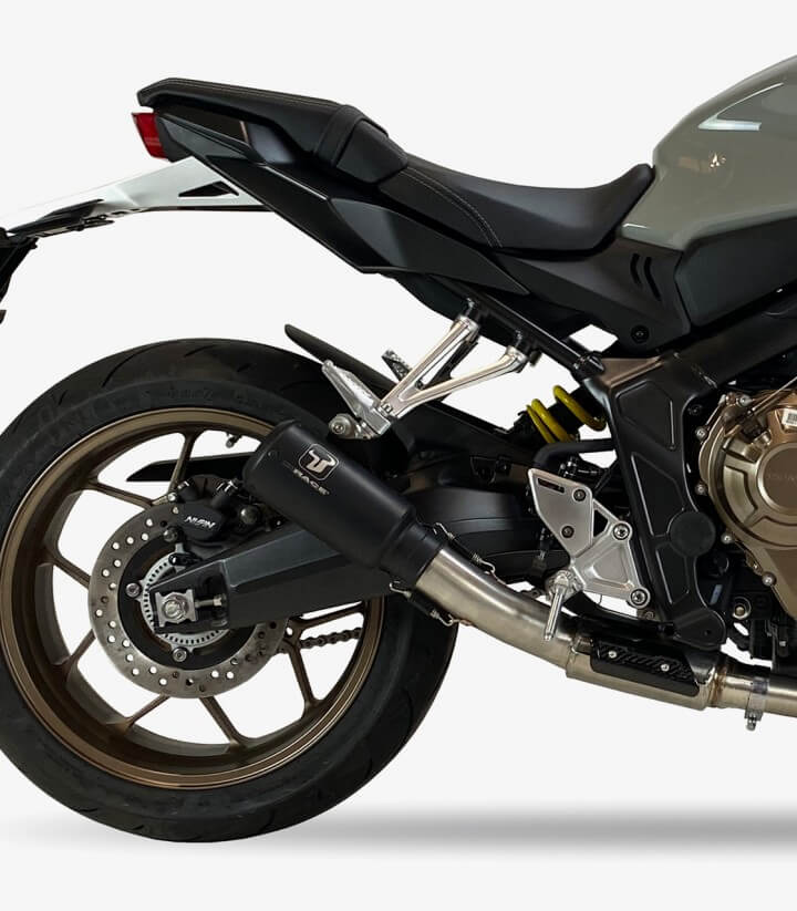 Auspuff AH6242SB IXRACE MK2B Schwarz für Honda CB/CBR 650 R Full System (21-23)