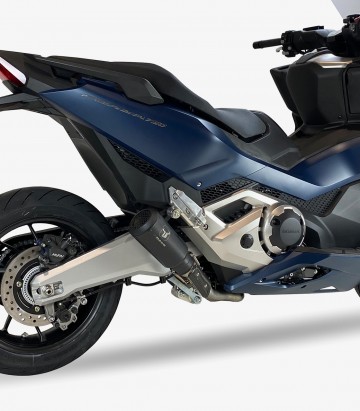 Auspuff AH6259SB IXRACE MK2B Schwarz für Honda Forza 750 (21-24), X-ADV 750 (17-24)