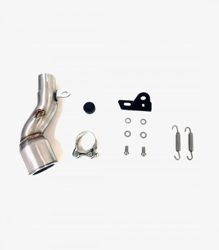 Auspuff AH6262SB IXRACE MK2B Schwarz für Honda NC 700 X/S/Integra (12-13), NC 750 X (14-26), S/Integra (14-20)
