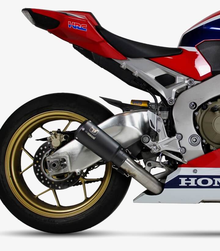 Auspuff AH6276SB IXRACE MK2B Schwarz für Honda CBR 1000 RR / SP (17-19)