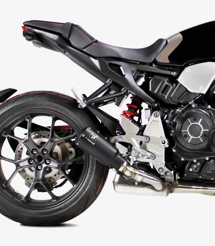 Auspuff AH6278SB IXRACE MK2B Schwarz für Honda CB 1000 R Slip-On (18-24)