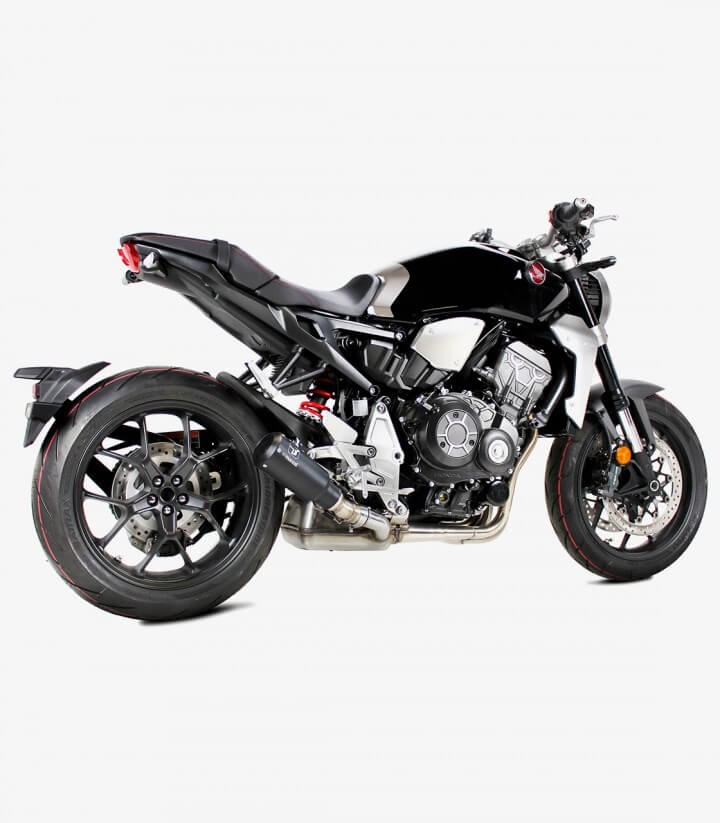 Auspuff AH6278SB IXRACE MK2B Schwarz für Honda CB 1000 R Slip-On (18-24)