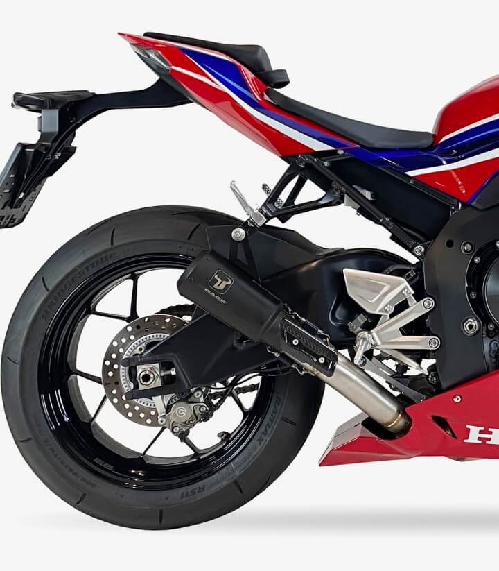 Auspuff AH6279SB IXRACE MK2B Schwarz für Honda CBR 1000 RR-R / SP (20-26)