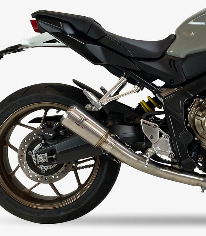 Escape AH6942S IXRACE MK2 Acero para Honda CB 650 R 21-23, CBR 650 R 21-23