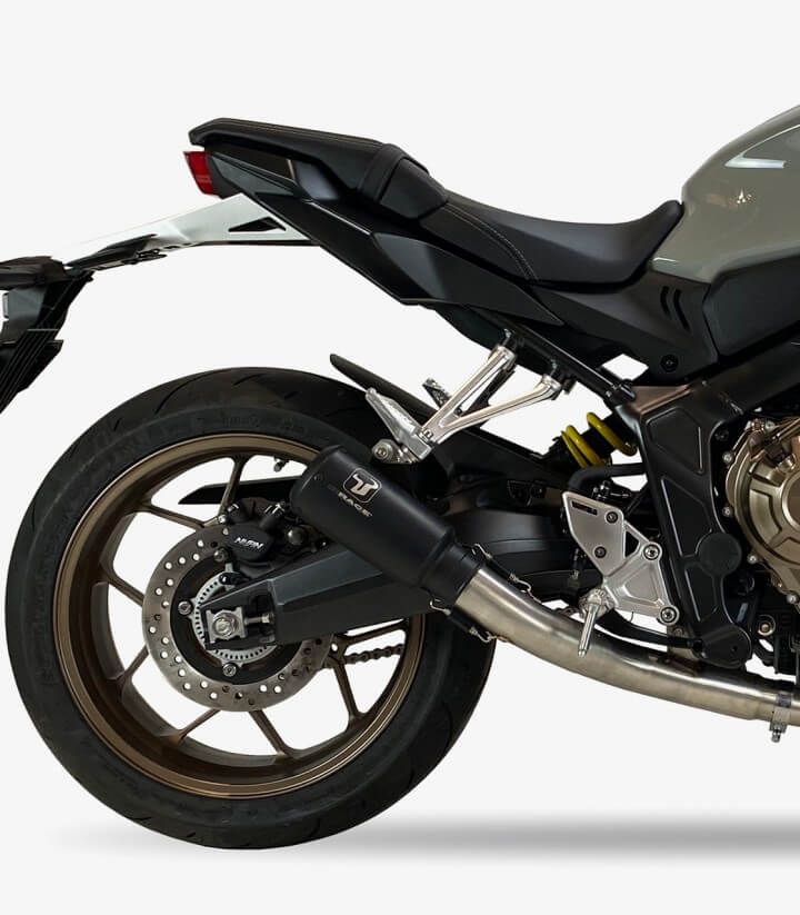 Auspuff AH6942SB IXRACE MK2B Schwarz für Honda CB/CBR 650 R Full System Race (21-23)