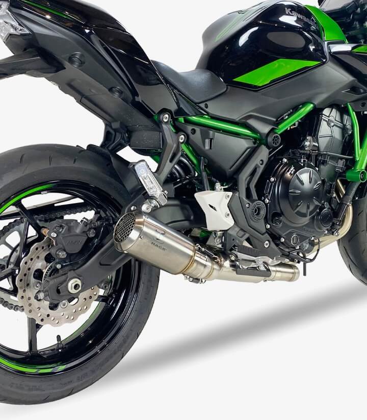 Auspuff AK7154S IXRACE MK2 Stahl für Kawasaki Ninja 650 / Z 650 Full System (20)