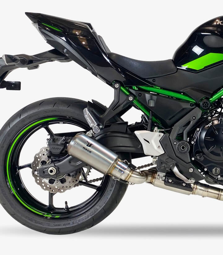 Auspuff AK7154S IXRACE MK2 Stahl für Kawasaki Ninja 650 / Z 650 Full System (20)