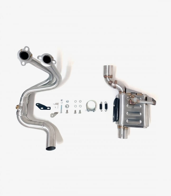 Escape AK7154S IXRACE MK2 Acero para Kawasaki Ninja 650 2020, Z 650 2020