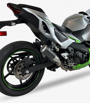 Auspuff AK7240CX IXRACE MK2C Carbon für Kawasaki Ninja/Z 500 (24-26), Ninja/Z 7 Hybrid