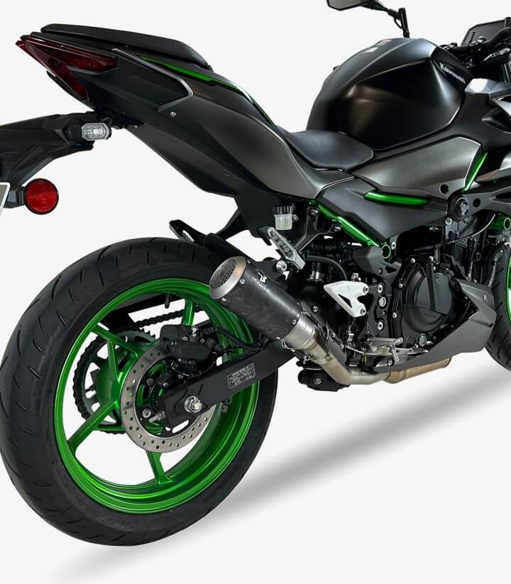 Auspuff AK7240CX IXRACE MK2C Carbon für Kawasaki Ninja/Z 500 (24-26), Ninja/Z 7 Hybrid