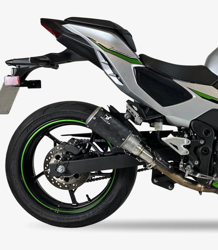 Auspuff AK7240CX IXRACE MK2C Carbon für Kawasaki Ninja/Z 500 (24-26), Ninja/Z 7 Hybrid