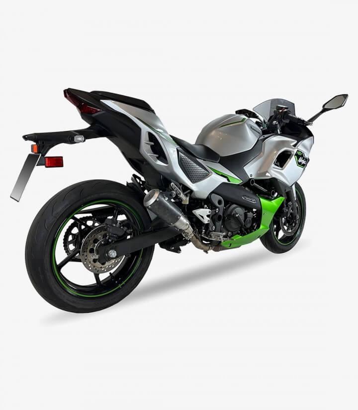Auspuff AK7240CX IXRACE MK2C Carbon für Kawasaki Ninja/Z 500 (24-26), Ninja/Z 7 Hybrid