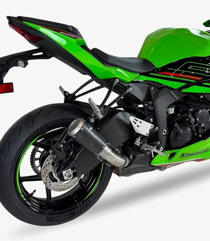 Auspuff AK7244CX IXRACE MK2C Carbon für Kawasaki ZX-6 R (24-26)