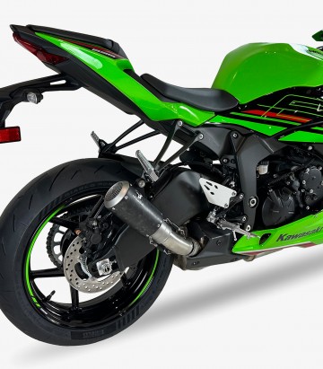 Auspuff AK7244CX IXRACE MK2C Carbon für Kawasaki ZX-6 R (24-26)