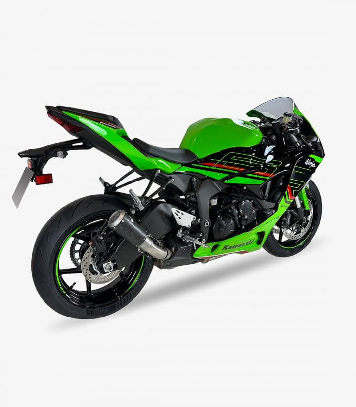 Auspuff AK7244CX IXRACE MK2C Carbon für Kawasaki ZX-6 R (24-26)