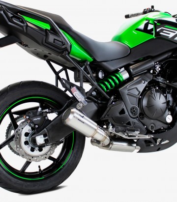 Auspuff AK7252S IXRACE MK2 Stahl für Kawasaki ER-6 (12-16), Versys 650 (15-22)