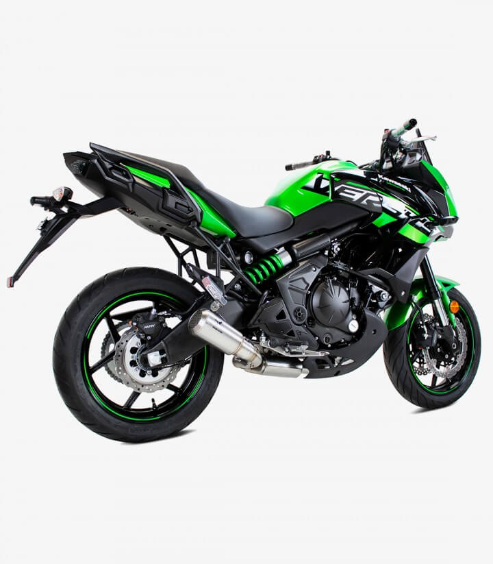Auspuff AK7252S IXRACE MK2 Stahl für Kawasaki ER-6 (12-16), Versys 650 (15-22)