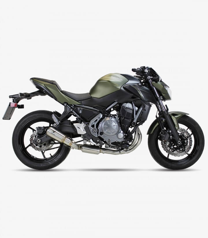 Auspuff AK7253S IXRACE MK2 Stahl für Kawasaki Ninja/Z 650 Full System (17-19)