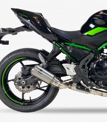 あき IXRACE AK7256S MK2 Steel Exhaust for Kawasaki Ninja 650/Z 650 (21