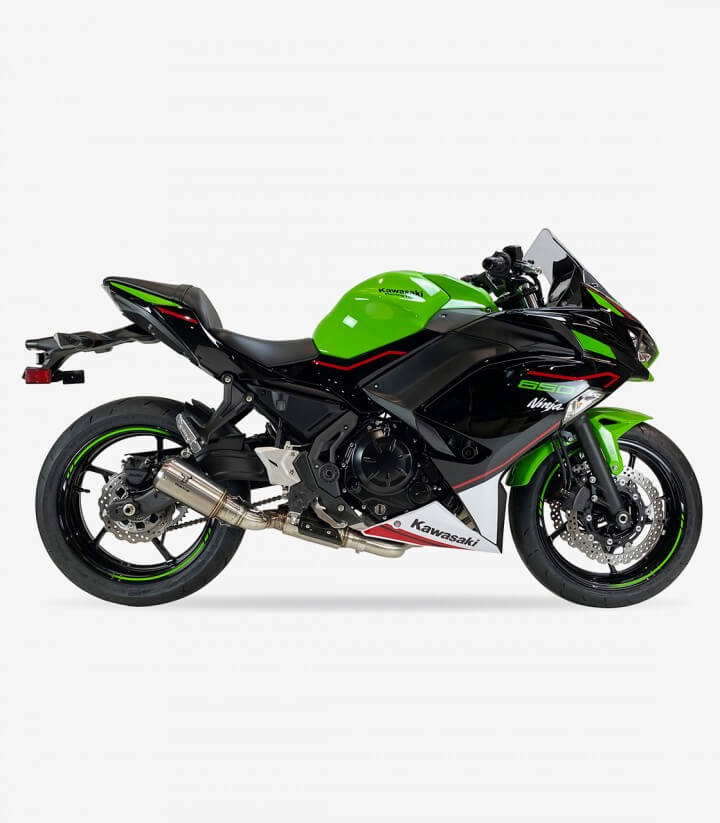 Auspuff AK7256S IXRACE MK2 Stahl für Kawasaki Ninja 650/Z 650 (21-22), Z 650 RS (22-23) Full System