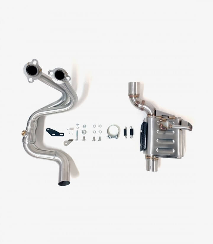 Auspuff AK7256S IXRACE MK2 Stahl für Kawasaki Ninja 650/Z 650 (21-22), Z 650 RS (22-23) Full System