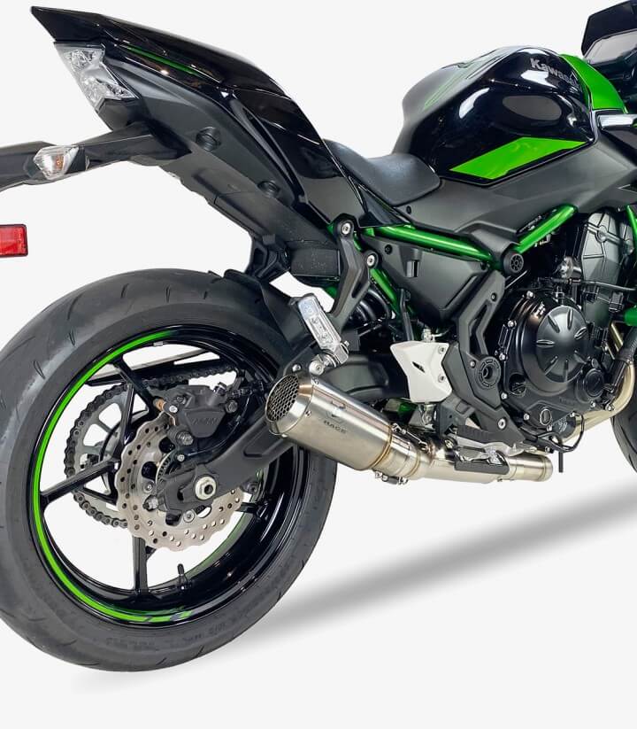 Auspuff AK7257S IXRACE MK2 Stahl für Kawasaki Ninja 650 / Z 650 Full System (23-26), Z 650 RS (24-26)