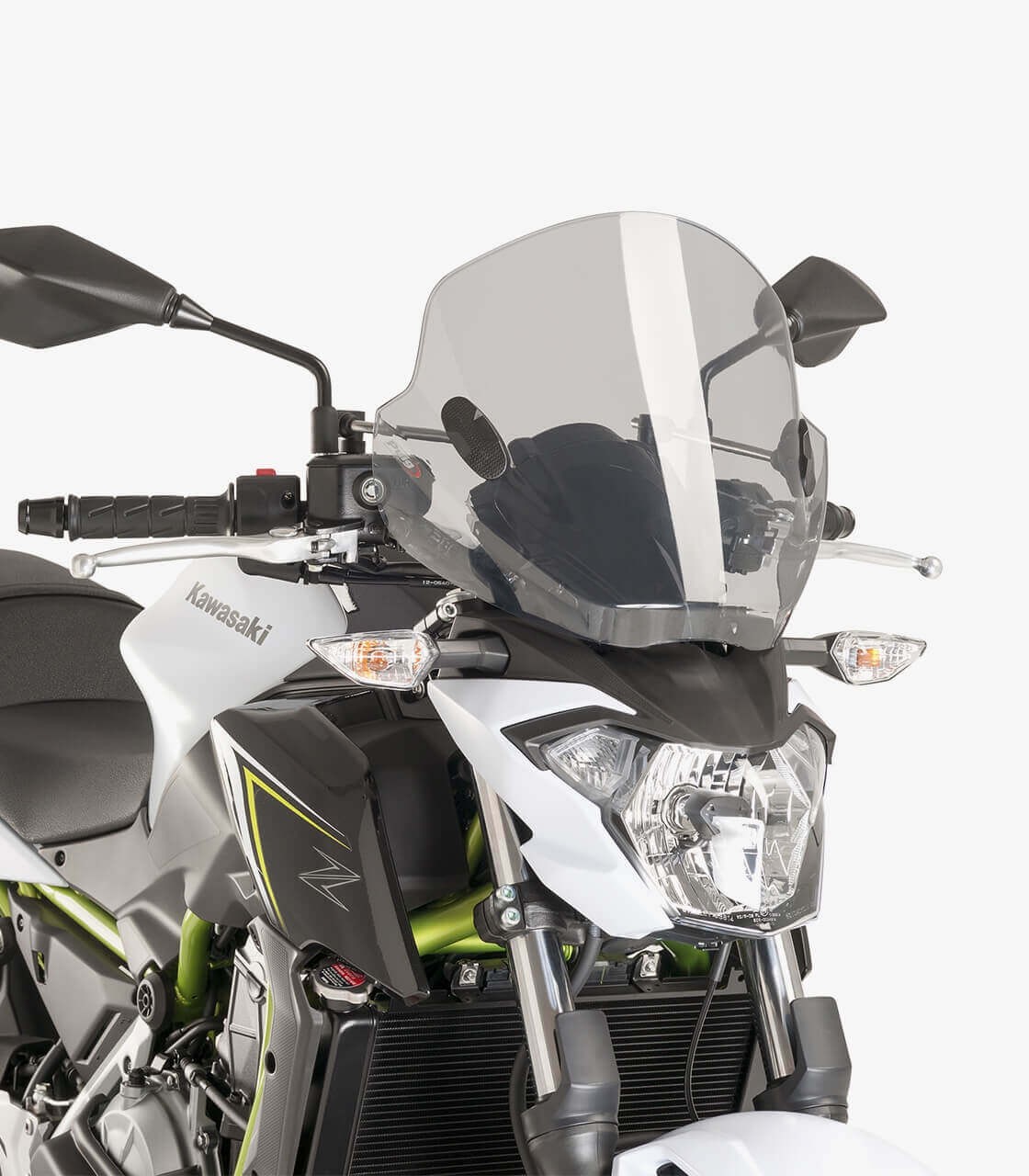 Kawasaki ER6N, Z650/900 Puig Stream Smoked Windshield 6407H