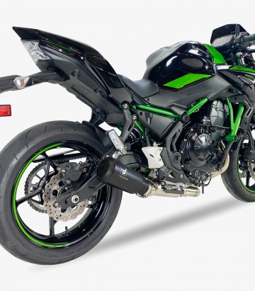 Auspuff AK7257SB IXRACE MK2B Schwarz für Kawasaki Ninja 650 / Z 650 Full System (23-26), Z 650 RS (24-26)