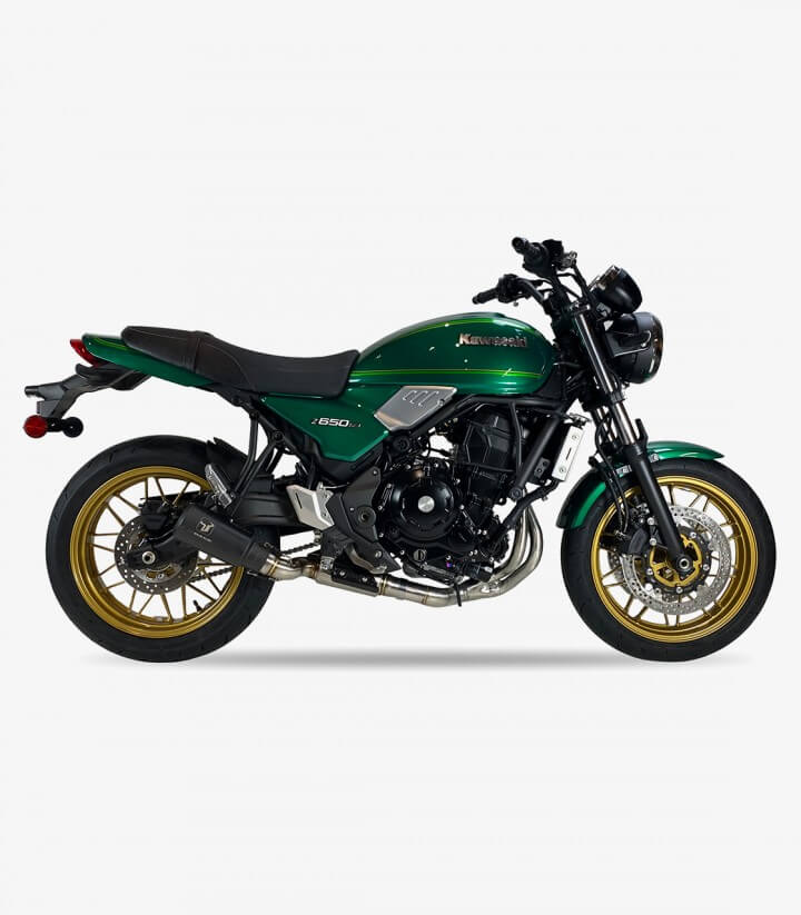 Auspuff AK7257SB IXRACE MK2B Schwarz für Kawasaki Ninja 650 / Z 650 Full System (23-26), Z 650 RS (24-26)