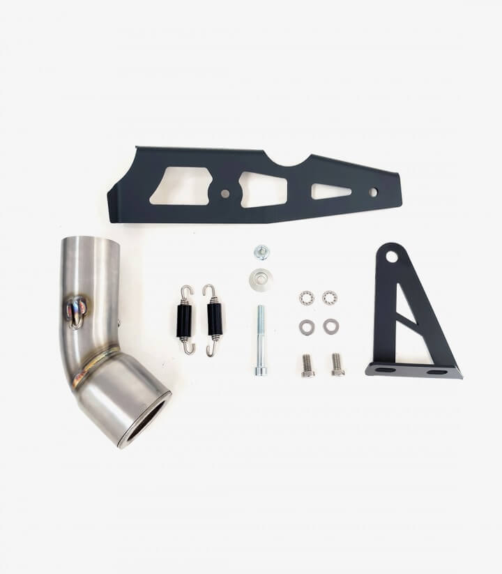 Auspuff AK7258SB IXRACE MK2B Schwarz für Kawasaki Z 900 (20-24)