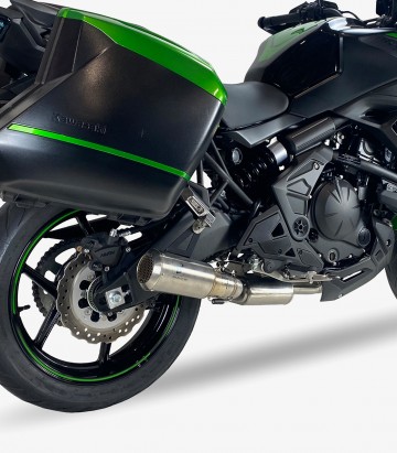 Auspuff AK7259S IXRACE MK2 Stahl für Kawasaki Versys 650 Full System (23-26)