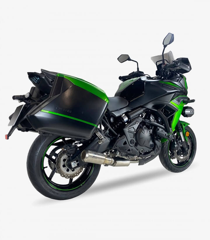 Auspuff AK7259S IXRACE MK2 Stahl für Kawasaki Versys 650 Full System (23-26)