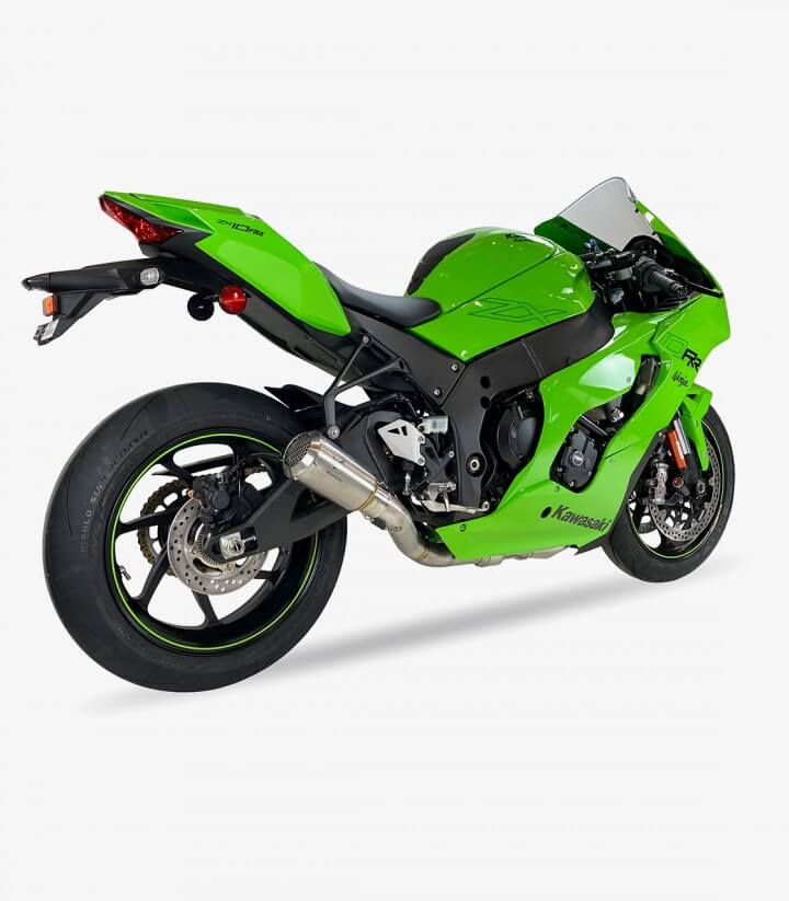 Auspuff AK7264S IXRACE MK2 Stahl für Kawasaki ZX-10 R / RR (21-26)