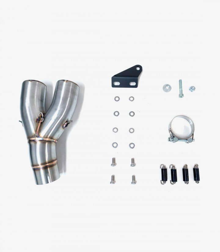 Auspuff AK7266SB IXRACE MK2B Schwarz für Kawasaki Z H2 / SE (20-26)