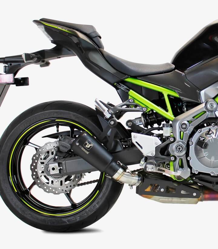Auspuff AK7272SB IXRACE MK2B Schwarz für Kawasaki Z 900/A2 (16-24)