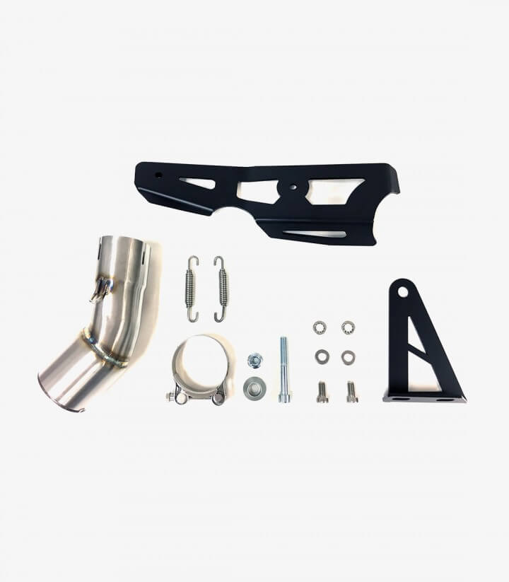 Auspuff AK7272SB IXRACE MK2B Schwarz für Kawasaki Z 900/A2 (16-24)