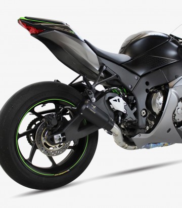 Auspuff AK7290SB IXRACE MK2B Schwarz für Kawasaki ZX-10 R (11-20)