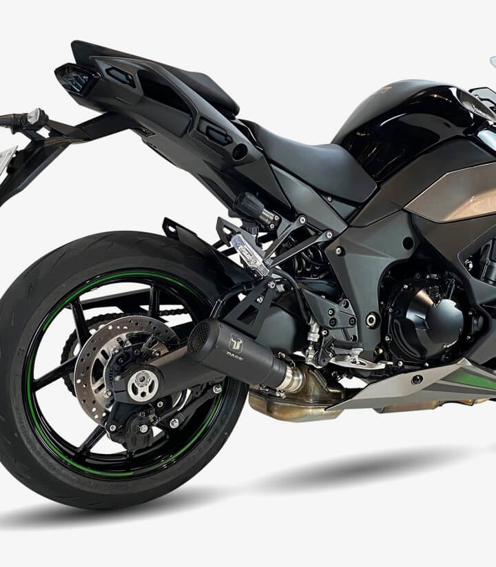 Auspuff AK7294SB IXRACE MK2B Schwarz für Kawasaki Ninja 1000 SX (20-24)