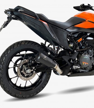 Auspuff AM3258SB IXRACE MK2B Schwarz für KTM 390 Adventure (20-24)