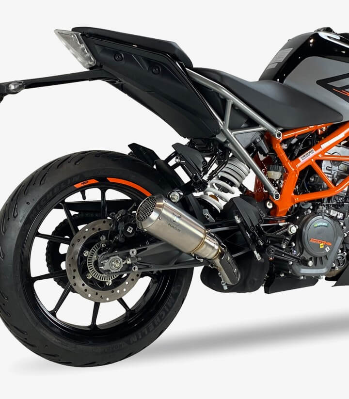 Auspuff AM3259S IXRACE MK2 Stahl für KTM Duke 125/390 (21-23), RC 125/390 (21-24)