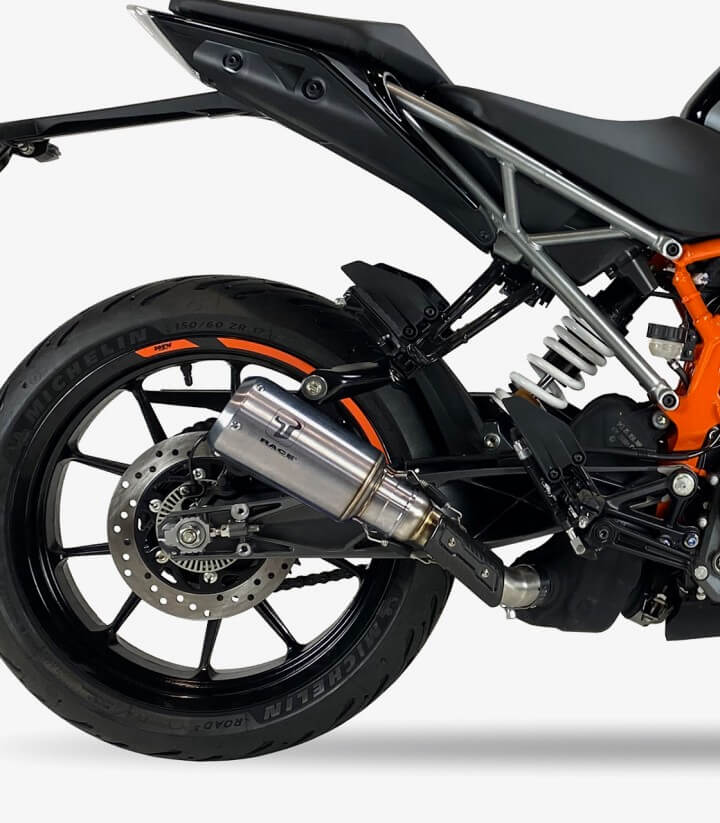 Auspuff AM3259S IXRACE MK2 Stahl für KTM Duke 125/390 (21-23), RC 125/390 (21-24)