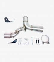 IXRACE AM3260CX MK2C Carbon Exhaust for Husqvarna Svartpilen/Vitpilen 125/401 24-25, KTM Duke 125/390 2024