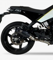 IXRACE AM3260SB MK2B Black Exhaust for Husqvarna Svartpilen/Vitpilen 125/401 24-25, KTM Duke 125/390 2024