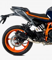 IXRACE AM3260SB MK2B Black Exhaust for Husqvarna Svartpilen/Vitpilen 125/401 24-25, KTM Duke 125/390 2024