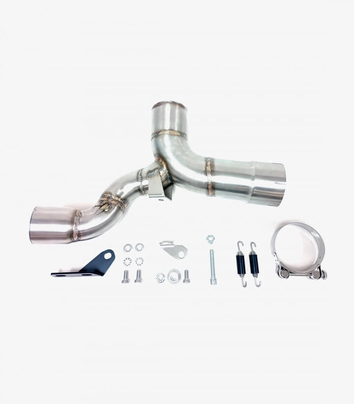 IXRACE AM3260SB MK2B Black Exhaust for Husqvarna Svartpilen 125 (24-25), Svartpilen 401 (24-25), Vitpilen 125 (24-25), Vitpil...