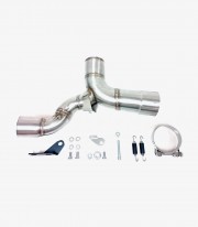 IXRACE AM3260SB MK2B Black Exhaust for Husqvarna Svartpilen/Vitpilen 125/401 24-25, KTM Duke 125/390 2024